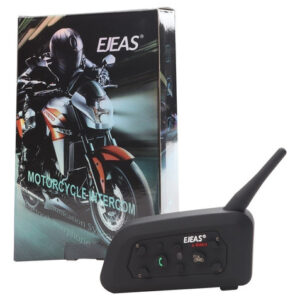 Unidad De Casco Con Intercomunicación Moto V6 Pro Ejeas 1200