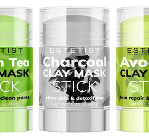Juego De Mascara De Arcilla De Carbon De Aguacate Y Te Verde