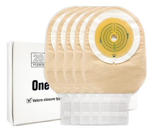 Ceeport 20 Bolsas De Colostomia, Suministros De Ostomia, Bol