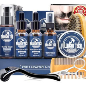 Fulllight Tech Kit De Barba, Kit De Cuidado De Barba Para Ho