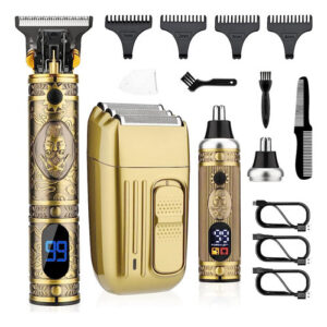 Saoilli Recortadora De Pelo Profesional Para Hombres, Cor