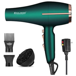 Secador De Pelo De Salón Pro Ionic, Secador De Pelo Xpoliman