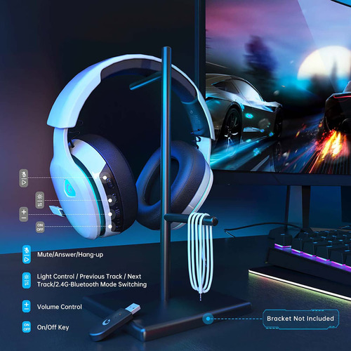 Producto Generico - Gtheos Auriculares Inalámbricos Para J. Color Blanco - Imagen 10