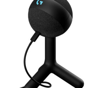 Microfono Logitech G Yeti Orb Negro. Color Negro
