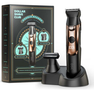 Dollar Shave Club | Recortadora De Doble Cabezal | Maquinil. Color Negro