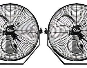 Ventilador Industrial De Montaje En Pared De Lujo Simple De