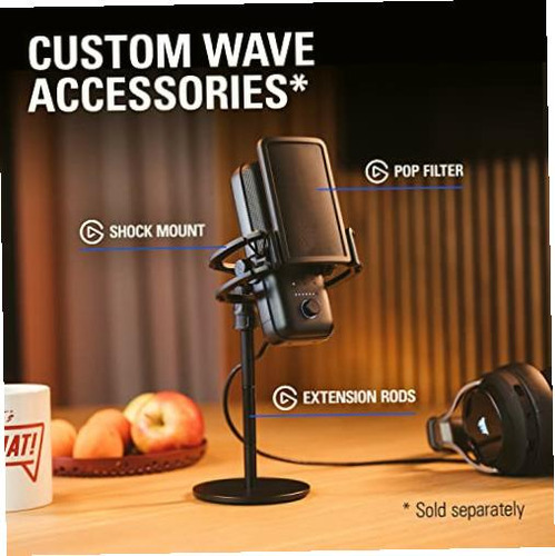 Elgato Wave:3 White Premium Studio Quality Usb Condenser - Imagen 10