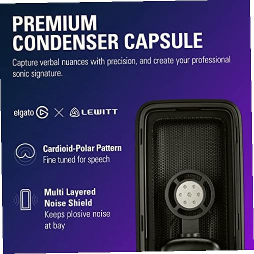 Elgato Wave:3 White Premium Studio Quality Usb Condenser - Imagen 4