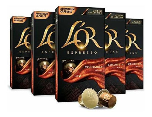 L'or Espresso L'or Espresso Pods, 50 Capsulas Capsulas De Cafe De Aluminio - Unidad - 1