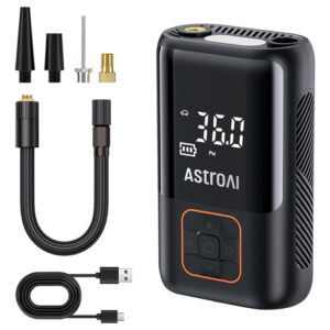 Astroai Inflador De Neumáticos Compresor De Aire Portátil