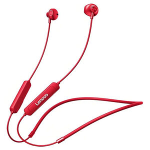 Auricular Bluetooth Lenovo Sh1 Waterpoof Ipx5 Color Rojo