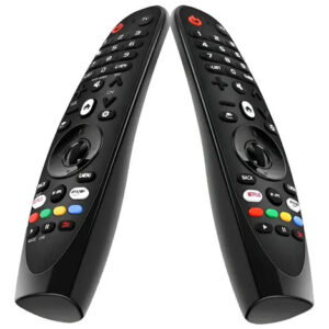 Control Remoto Universal Genérico Para Smart Tv LG Con Botones Netflix Y Amazon Negro