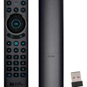 Control Universal Air Mouse G20s Pro Control Voz Smart Tv Pc Negro